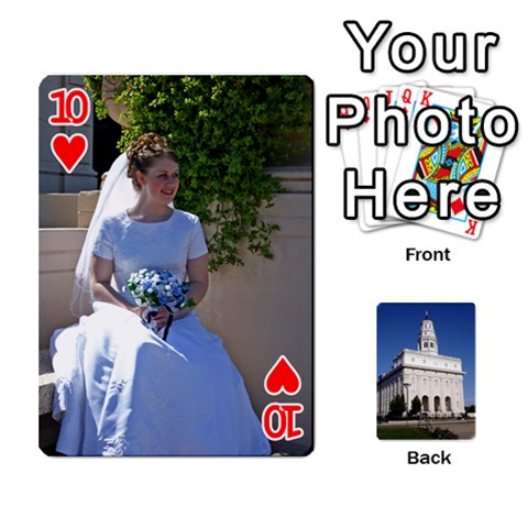 Playing Cards By Kerrigan Family Front - Heart10