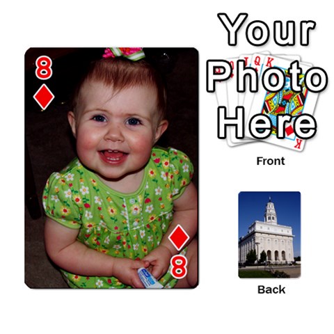 Playing Cards By Kerrigan Family Front - Diamond8