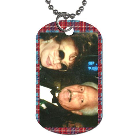 Dog Tag Neclace By Roxana Mejia Front