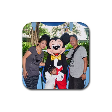 My Own Personalized Rubber Coaster  :d By Kathycot Front