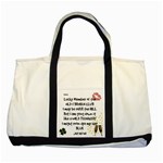 old and broken darla - Two Tone Tote Bag