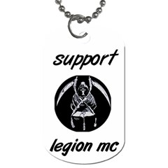 support 1 - Dog Tag (One Side)