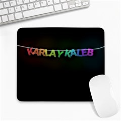 karlaykaleb - Large Mousepad