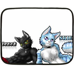 Meh - Two Sides Fleece Blanket (Mini)