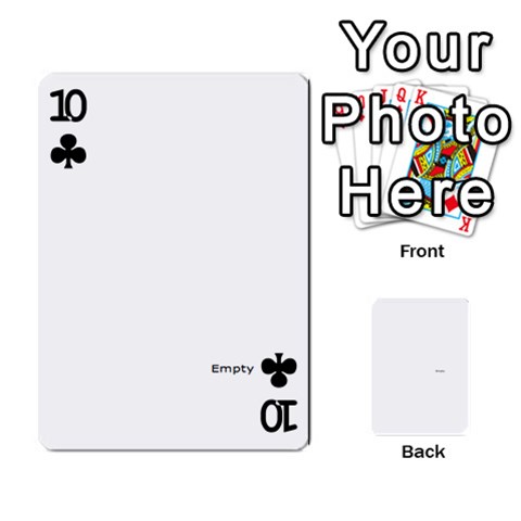 Family Photo Playing Cards By Nicole Hendricks Front - Club10
