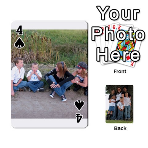 Cards By Nasha Vandevoord Front - Spade4