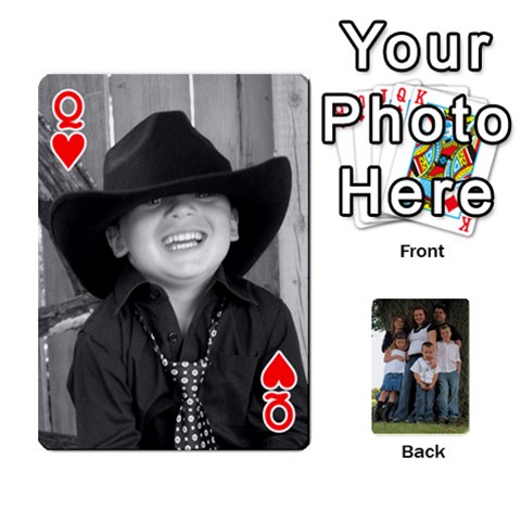 Queen Cards By Nasha Vandevoord Front - HeartQ
