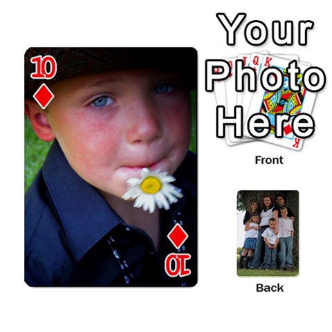 Cards By Nasha Vandevoord Front - Diamond10