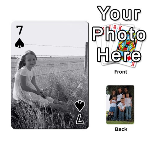 Cards By Nasha Vandevoord Front - Spade7