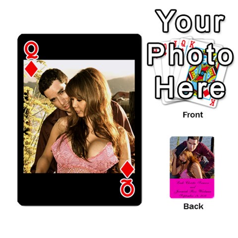 Queen Cards Front - DiamondQ