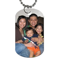 Our family - Dog Tag (Two Sides)