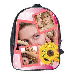 Pink bag - School Bag (Large)