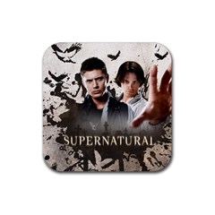 Supernatural Coaster. - Rubber Coaster (Square)