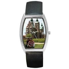 watch - Barrel Style Metal Watch