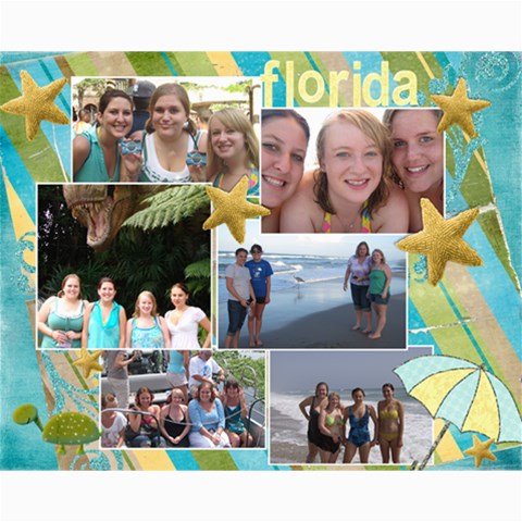 4 8 By 10 Collages By Mallory 10 x8  Print - 1