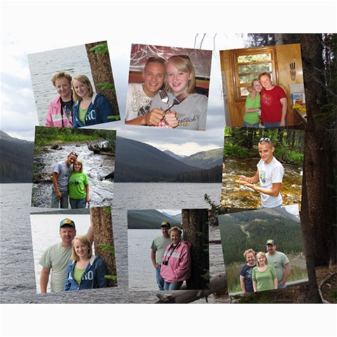 4 8 By 10 Collages By Mallory 10 x8  Print - 2