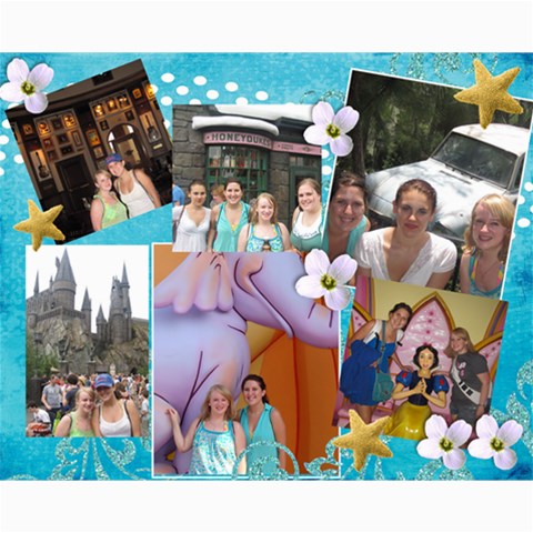 4 8 By 10 Collages By Mallory 10 x8  Print - 4