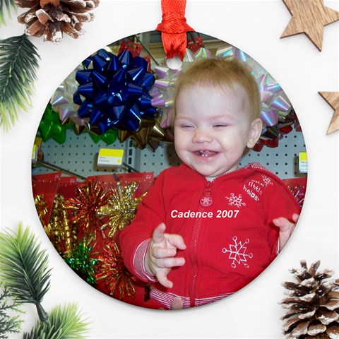 Cady s First Christmas Ornament By Gretchen Probst Front