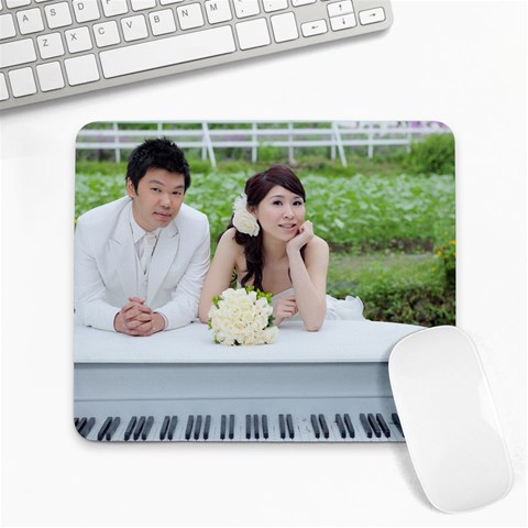 Patty And Jason By Patty Chen 9.25 x7.75  Mousepad - 1