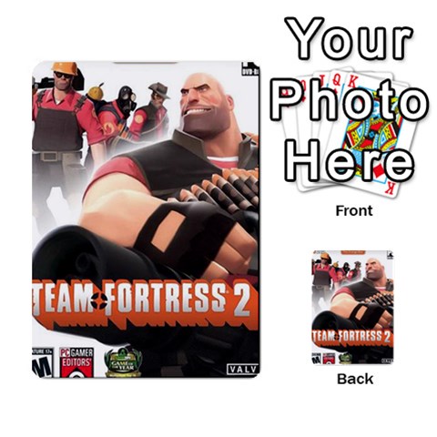 Team Fortress 2 Card Game By Pearson Lim Hui Chye Front 1