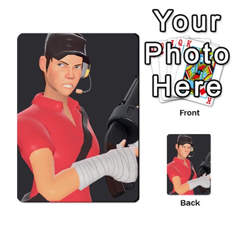 Team Fortress 2 Card Game By Pearson Lim Hui Chye Front 21