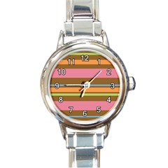 Round Italian Charm Watch