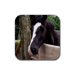 Horse Coaster - Rubber Coaster (Square)
