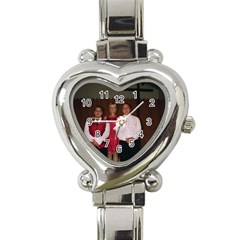 a - Heart Italian Charm Watch