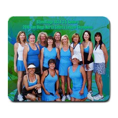 captain gift - Large Mousepad