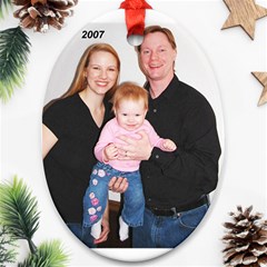 2007 Probst Family - Ornament (Oval)