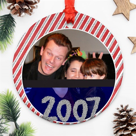Ornament J&c By Charity Front