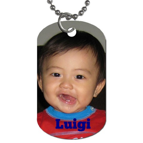 Kids Dogtag By Pinkishviolet Front