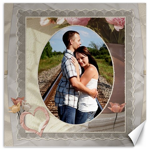 Romance Canvas 12x12 By Lil 11.4 x11.56  Canvas - 1