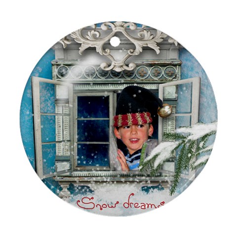Owen Ornament By Lily Hamilton Front