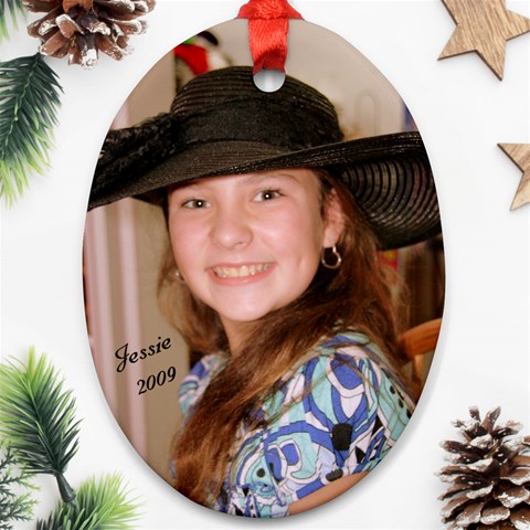 Jessie Ornament By Janet Front