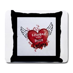 Edward loves me mouse pad - Large Mousepad