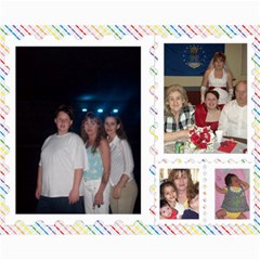 doug family college - Collage 8  x 10 