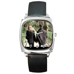 Watch I Made For My Daughter Cari - Square Metal Watch