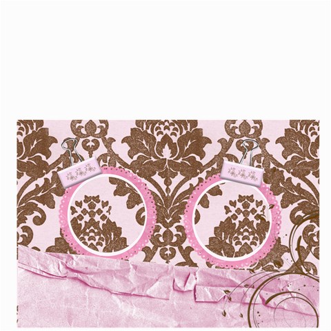 Pink Chocolate Bucket Bag By Danielle Christiansen Back