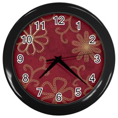 Chain wire clock - Wall Clock (Black)