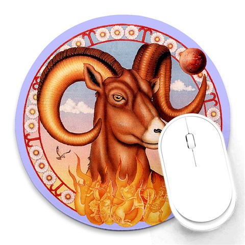 Aries Zodiac Mousemat By Enkay Front