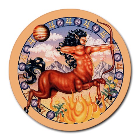 Saggitarius Zodiac Mousepad By Enkay Front