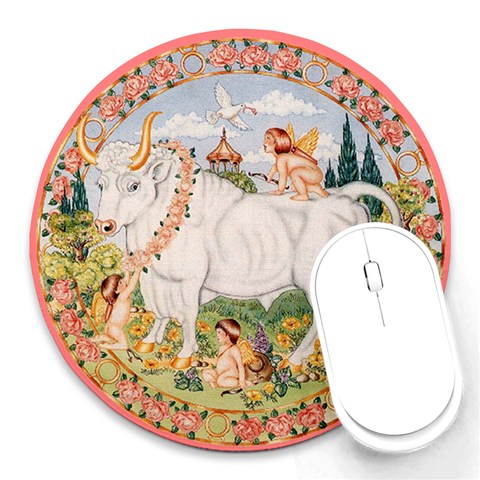 Taurus Zodiac Mousepad By Enkay Front