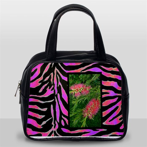 Psychadelic Zebra Handbag Template By Catvinnat Back