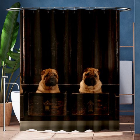 What s In Your Drawers Shower Curtain By Debbie Johnson 60 x72  Curtain