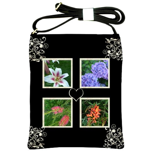 Cfream Swirls Sling Bag By Catvinnat Front