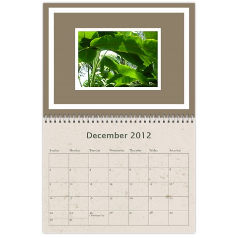 Classic Coffee & Creme Calendar 2012 By Catvinnat Dec 2012