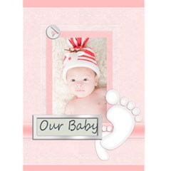 baby card - Greeting Card 5 x 7 baby card - Greeting Card 5 x 7