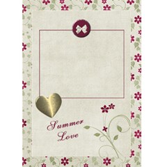 Summer Love 5x7 card - Greeting Card 5  x 7 