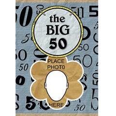 50th Birthday Card - Greeting Card 5 x 7 50th Birthday Card - Greeting Card 5 x 7